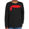 Youth Heavy Cotton 100% Cotton Long Sleeve T Shirt Thumbnail