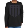 Youth Heavy Cotton 100% Cotton Long Sleeve T Shirt Thumbnail