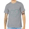 Unisex Heather CVC Short Sleeve Tee Thumbnail